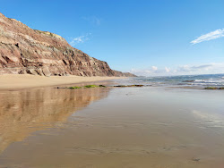 Foto von Praia de Valmitao mit lange, gerade küste