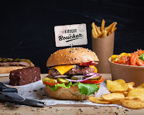 Hamburger du Restaurant Le Kiosque du Boucher - Livraison et Burgers à emporter à Saint-Barthélemy-d'Anjou - n°7
