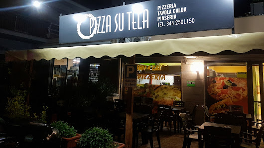 Pizza su tela Via Salaria nuova, km 53, 02037, 02037 Osteria Nuova RI, Italia