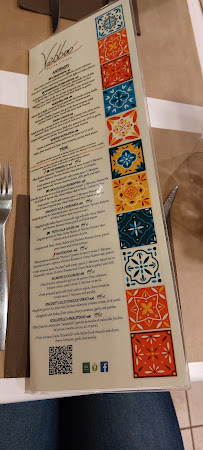 Restaurant italien Vabbuo à Nice (le menu)
