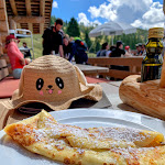 Photo n°10 de l'avis de Claudio.a fait le 27/08/2021 à 17:47 sur le  Almhütte Baita Messnerjoch à Welschnofen