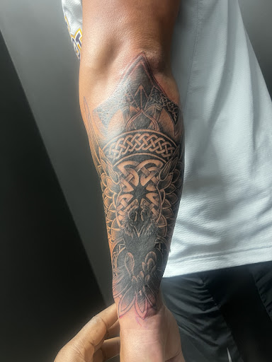 Explore women hand tattoo ideas, creative tattoo ideas in Gulfport, available at Phantom Art Studio