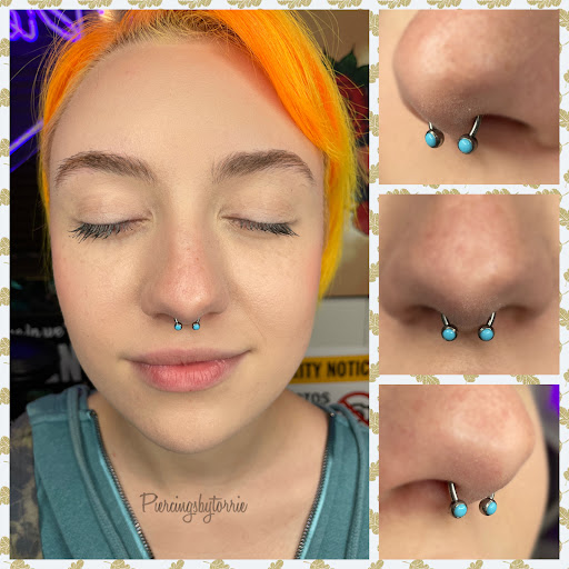Explore spider web tattoo ideas, creative tattoo ideas in Fort Walton Beach, available at Piercings by Torrie