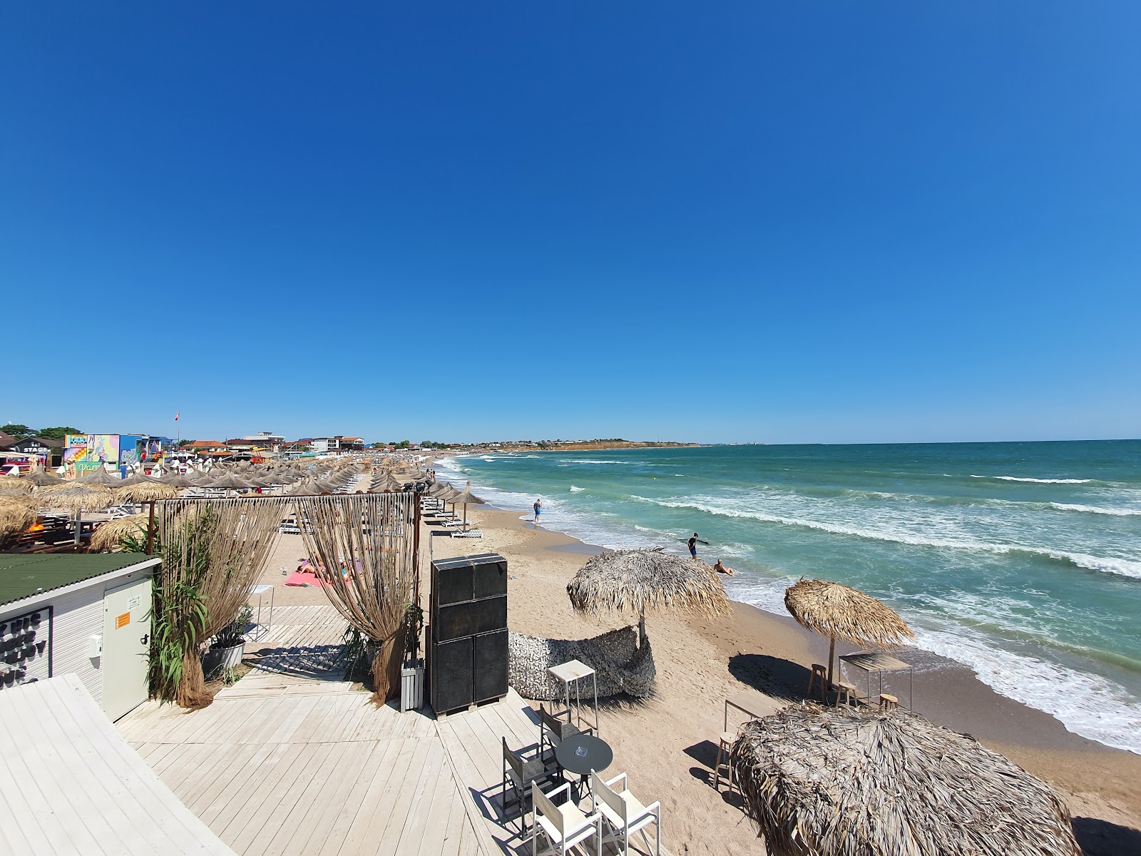 Foto av Vama Veche beach med något ren nivå av renlighet