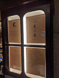 Menu / carte de Café Terroir à Lyon