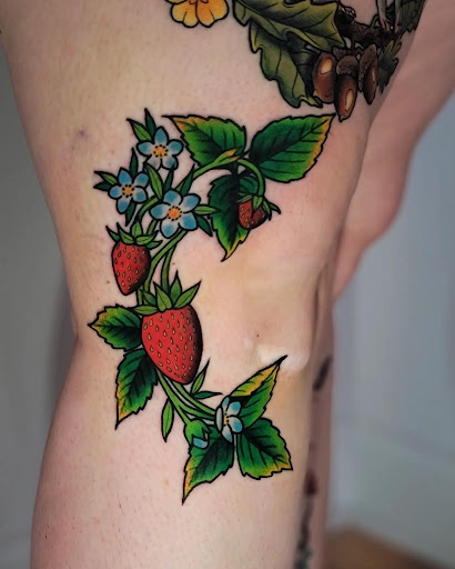 Explore aries sign tattoo ideas, creative tattoo ideas in Kansas City, available at Golden Stag Tattoo and Gallery