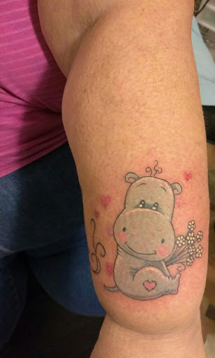 Explore forearm lion tattoo ideas, creative tattoo ideas in Hebron, available at Explosive Ink Tattoo