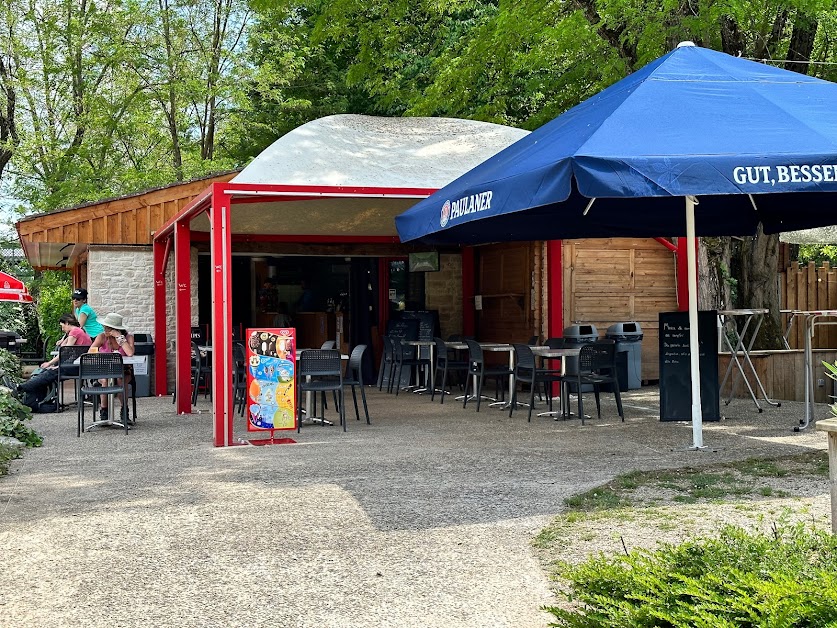 Snack Pizzeria de la plage à Saint-Cirq-Lapopie