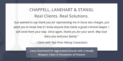 Criminal Justice Attorney «Chappell, Lanehart & Stangl, P.C.», reviews and photos