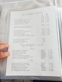 Menu / carte de Ristorante la Berlera à Riva del Garda