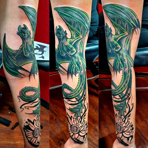 Explore jungle tattoo ideas, creative tattoo ideas in Abilene, available at Fear Factor Tattoos and Piercings