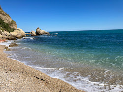 Foto von Spiaggia di Punta Acquabella wilde gegend
