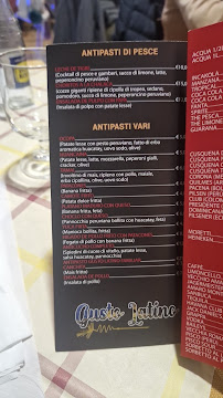 Gusto Latino à Bologna carte