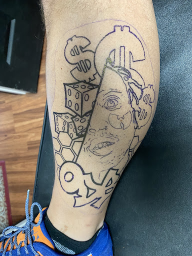 Explore tractor tattoos ideas, creative tattoo ideas in Atlantic Beach, available at The Ink Chamber Tattoo Parlor