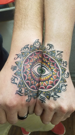 Explore name tattoo ideas on arm, creative tattoo ideas in Fort Mohave, available at RedRum Tattoo & Body Piercing Co.