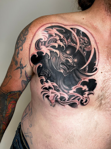 Explore step daughter tattoo ideas, creative tattoo ideas in Fort Wayne, available at Attraction Tattoos