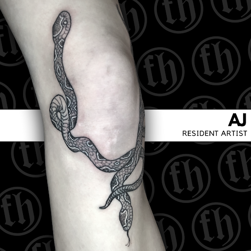 Explore elephant tattoo ideas for females, creative tattoo ideas in Colorado Springs, available at Fallen Heroes Tattoo & Piercing (Colorado)