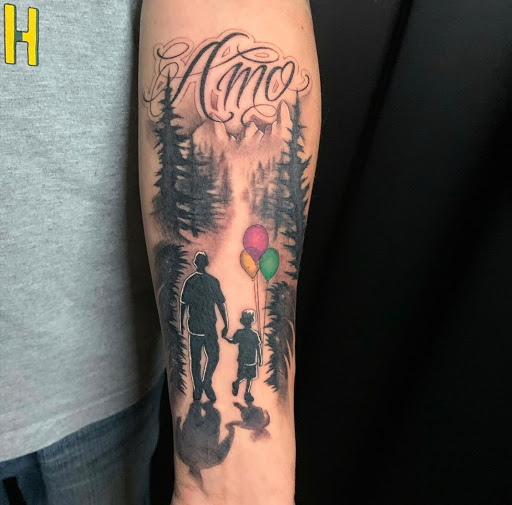 Explore tattoo ideas for dead dog, creative tattoo ideas in Fremont, available at Inkies Tattoo Studio