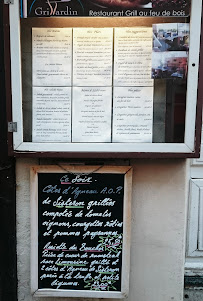 Restaurant Le Grillardin à Saint-Raphaël - menu / carte
