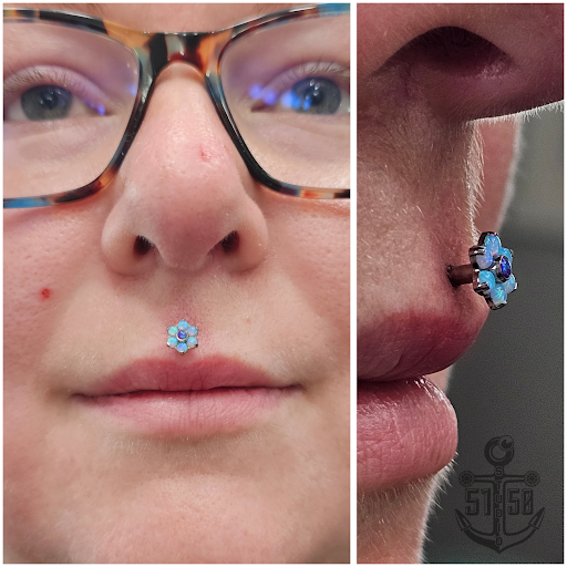 Explore women's collarbone tattoo ideas, creative tattoo ideas in Kearney, available at Studio 5150 Piercing & Fine Jewelry