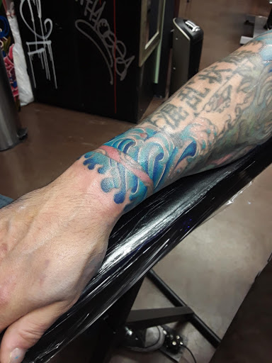Explore arm tattoo ideas for women, creative tattoo ideas in Coeur D Alene, available at Black Matter Tattoo