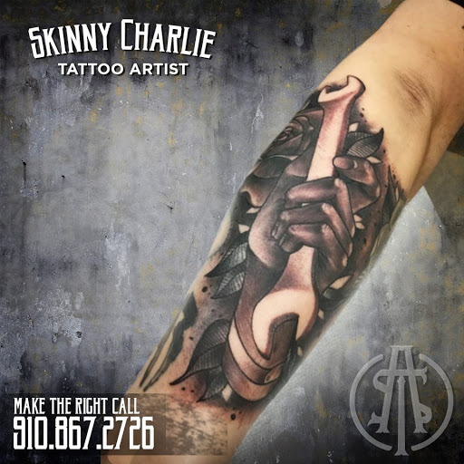 Explore killer klowns from outer space tattoo ideas, creative tattoo ideas in Fayetteville, available at American Tattoo Society of Fayetteville