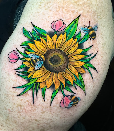 Explore small halloween tattoo ideas, creative tattoo ideas in Hinesville, available at Dark Horse Art Studios