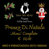 Baia Dei Reali à Caserana menu