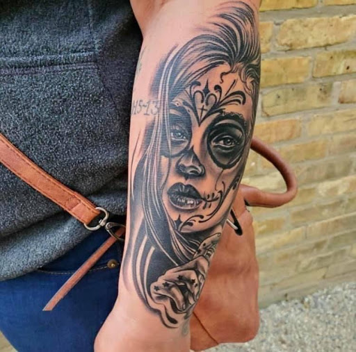 Explore jessica tattoo ideas, creative tattoo ideas in Lake Villa, available at Eternal Tiger Tattoo