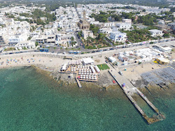 Spiaggia di Santa Maria di Leuca'in fotoğrafı geniş ile birlikte