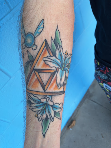 Explore hunting tattoo ideas for men, creative tattoo ideas in Oklahoma City, available at Black Magic Tattoo