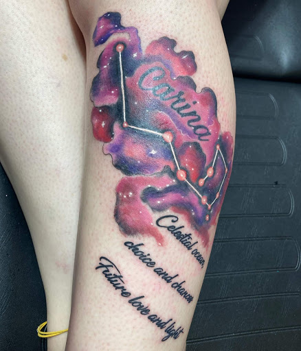 Explore small bts tattoo ideas, creative tattoo ideas in Mckinney, available at Borrowed Time Fine Art Gallery Tattoo Shop