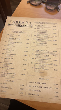 Carte du Taberna dos Fernandes à Porto