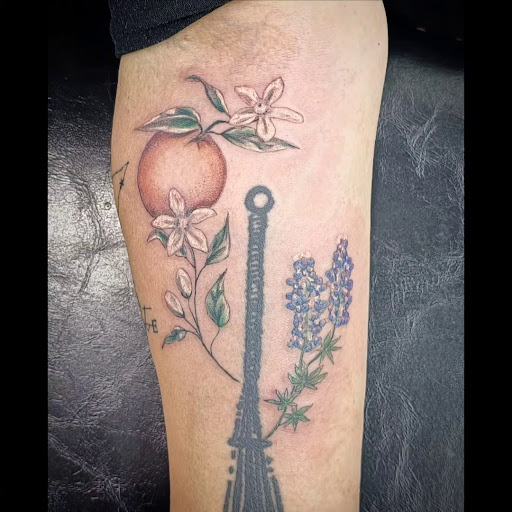 Explore family guy tattoo ideas, creative tattoo ideas in San Diego, available at Goddess Temple Tattoo Studio