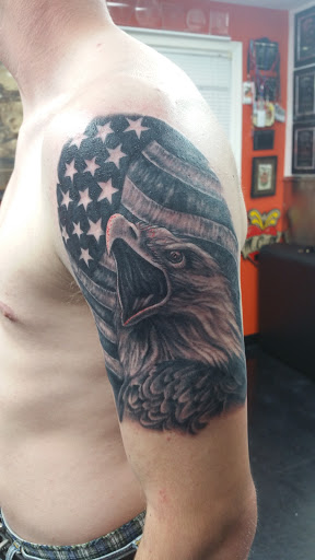 Explore passing away tattoo ideas, creative tattoo ideas in Canton, available at Hammers Tattoo & Body Piercing