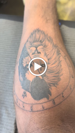 Explore side head tattoo ideas, creative tattoo ideas in Lake Bluff, available at Evolution Body Arts