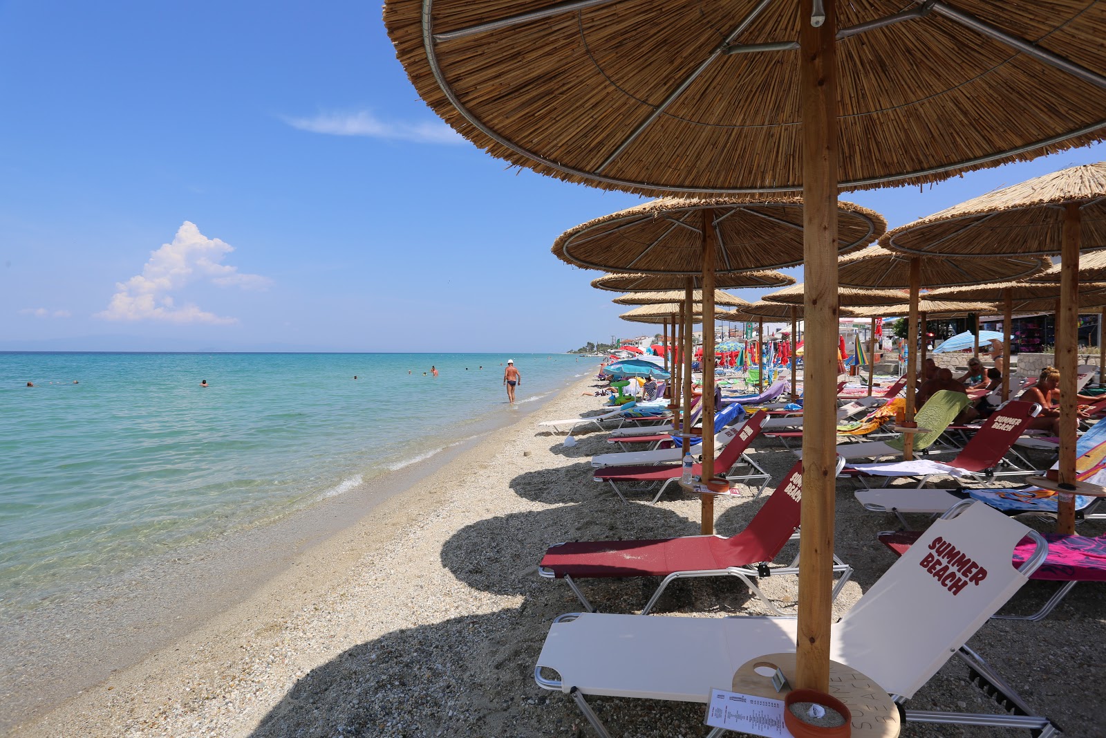 Valokuva Polychrono beach IIista. pinnalla turkoosi puhdas vesi:n kanssa