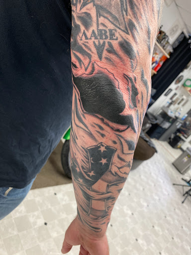 Explore a day to remember tattoo ideas, creative tattoo ideas in Orland, available at K1LL3R ARTW0RK