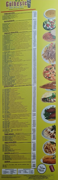 Menu du Gülbeste Döner Kebap & Pizzahaus à Siegen