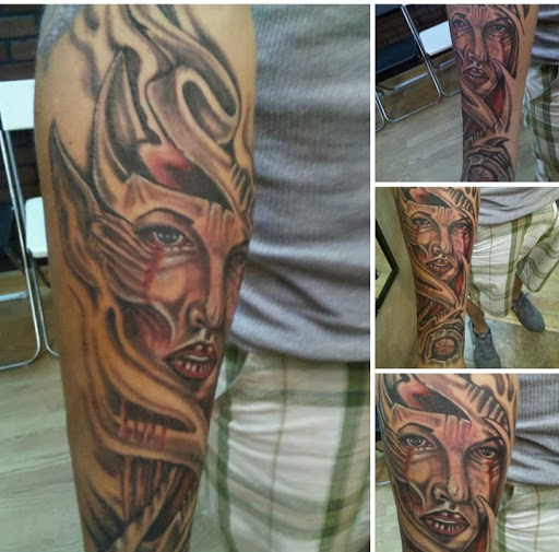 Explore trapped tattoo ideas, creative tattoo ideas in Hialeah, available at Allstar Tattoo & Body piercing