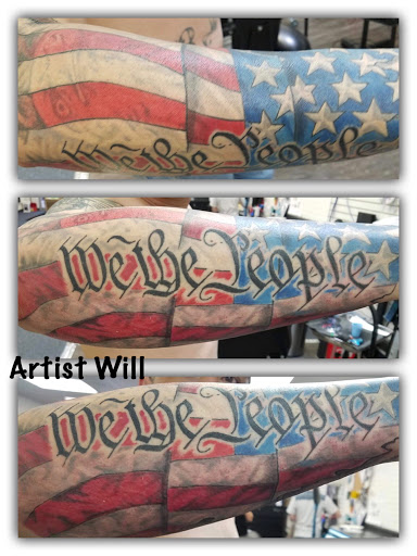 Explore spongebob tattoo ideas, creative tattoo ideas in Kearney, available at Babalus Professional Tattoo Studio