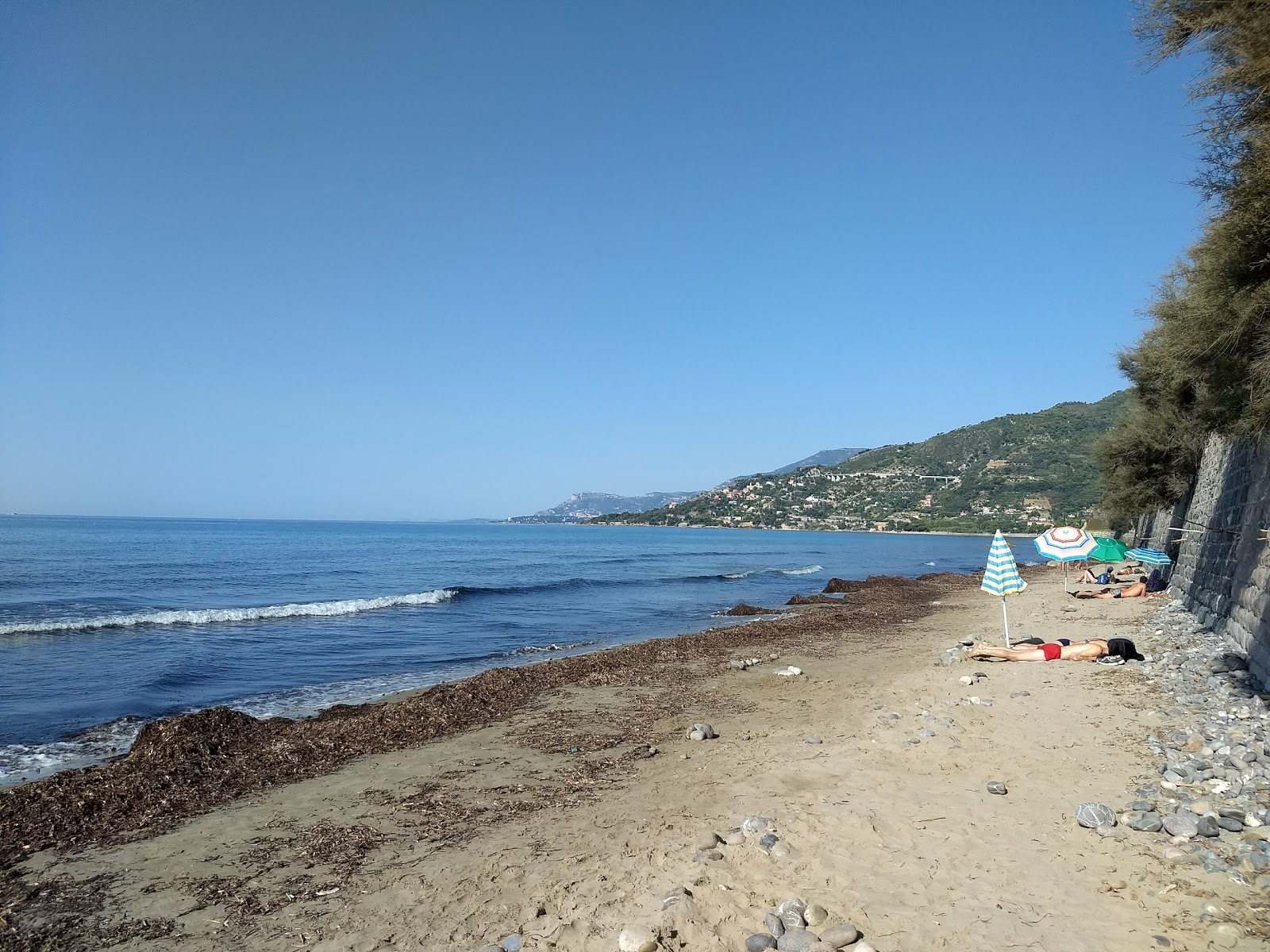 Foto af Le Calandre beach faciliteter område