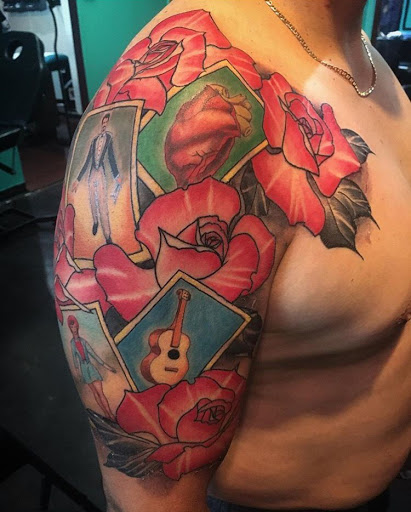 Explore tattoo on finger ideas, creative tattoo ideas in San Diego, available at Sideshow Tattoo and Piercing