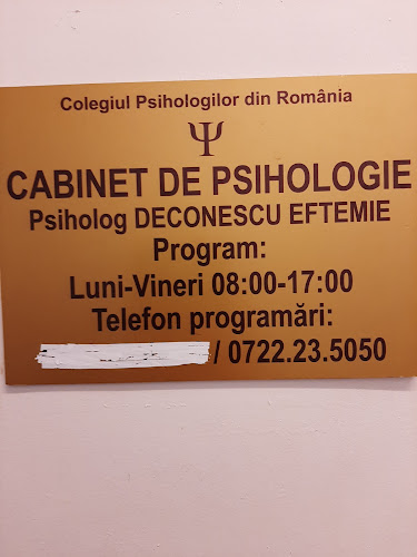 Deconescu Eftemie - Cabinet individual de psihologie - <nil>