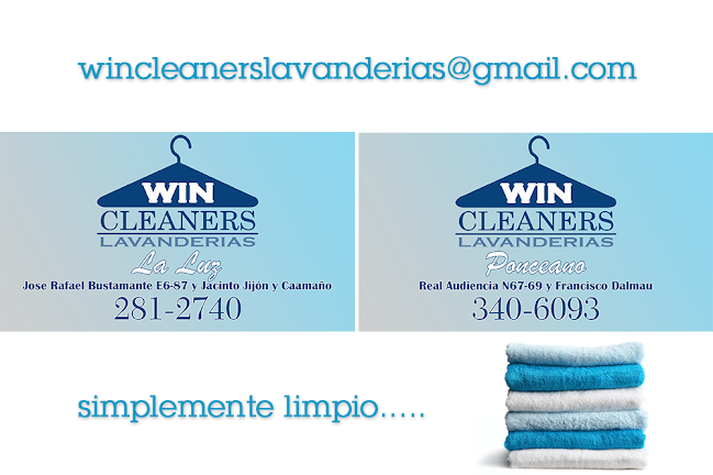 Win Cleaners Lavanderias (Ponceano)