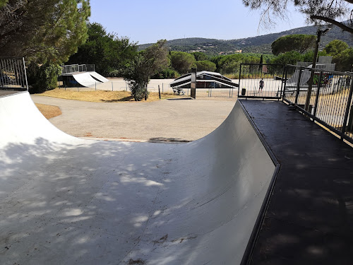 Skatepark à Sainte-Maxime