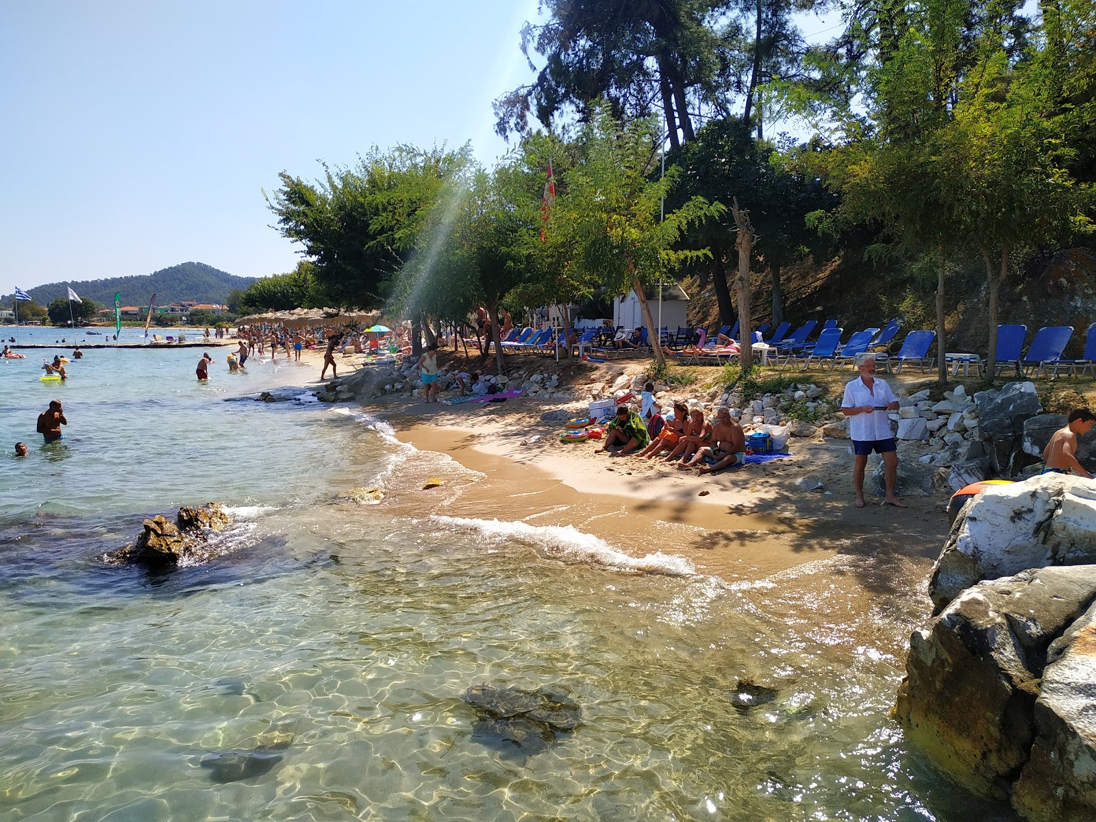 Papias beach的照片 带有碧绿色纯水表面