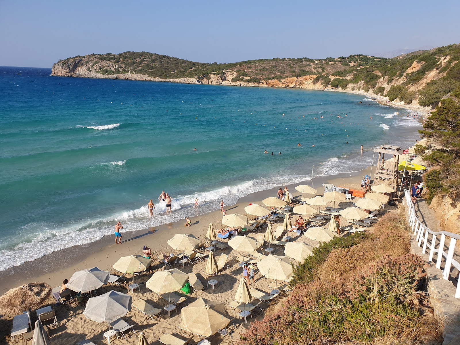 Photo of Voulismatos beach amenities area