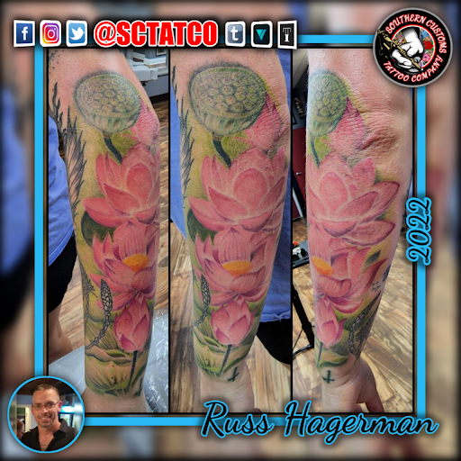 Explore ega tattoo ideas, creative tattoo ideas in Fayetteville, available at Southern Customs Tattoo Company
