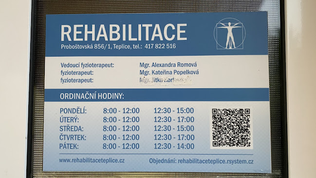 Recenze na Rehabilitace Teplice s.r.o. v Teplice - Fyzioterapeut